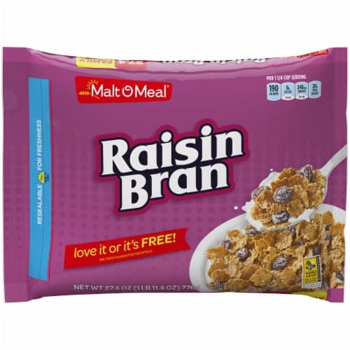 Malt O Meal Cereal, Raisin Bran