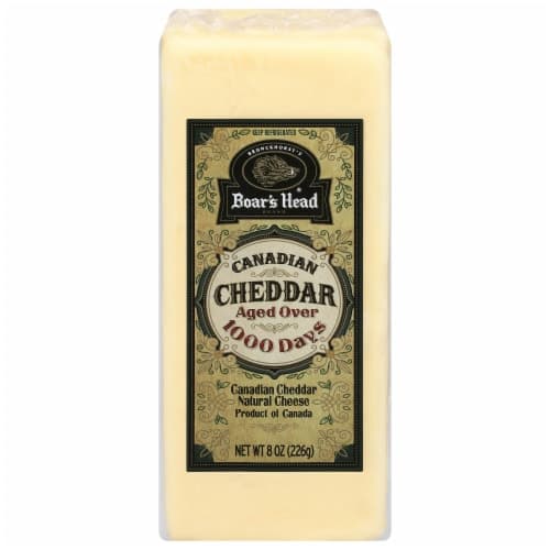 Boars Head Cheese Natural Canadian Cheddar