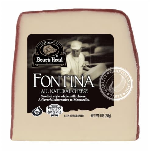 Boars Head Cheese Pre Cut Fontina