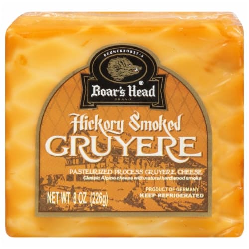 Boars Head Cheese Pre Cut Gruyere Smoked