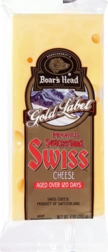 Boars Head Cheese Pre Cut Swiss Gold Imported