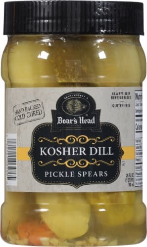 Boars Head Pickles Jar Spears