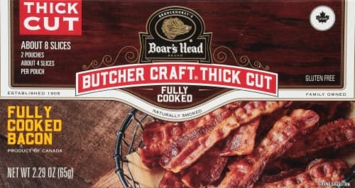 Boars Head Thick Cut Pre-Cooked Bacon