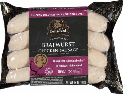 Boars Head Bratwurst Chicken Sausage