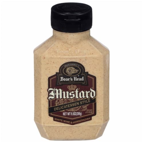 Boars Head Mustard Delicatessen Style With White Wine