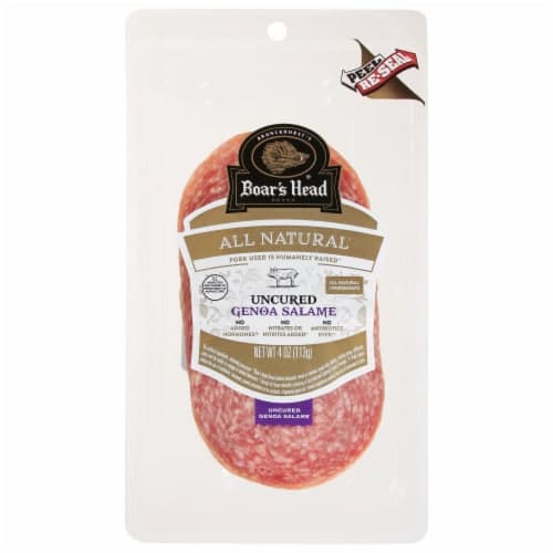 Boars Head Salame Genoa Simplicity Per Slice All Natural