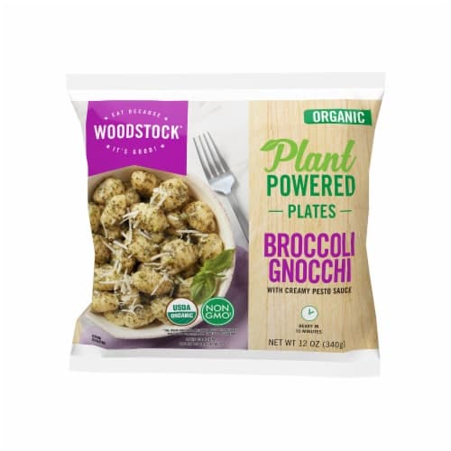 Woodstock Organic Broccoli Gnocchi With Creamy Pesto Sauce