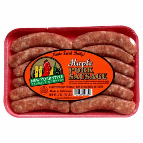 New York Style Sausage Company Maple Pork Sausage