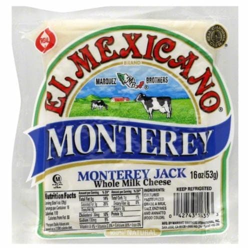 El Mexicano Monterey Jack Cheese