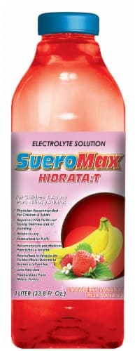 Sueromax Strawberry Banana Electrolyte Solution