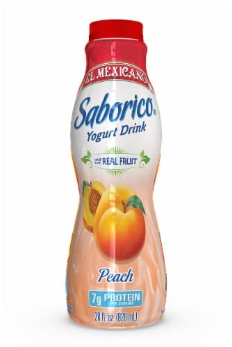 El Mexicano Saborico Peach Yogurt Drink