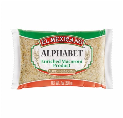 El Mexicano Alphabet Pasta