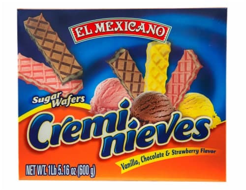 El Mexicano Creminieves Surtido Sugar Wafer Cookies