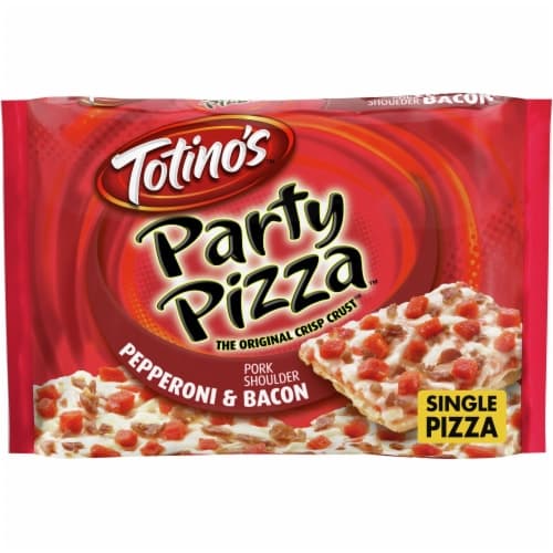 Totino'S Party Pizza, Pepperoni & Bacon