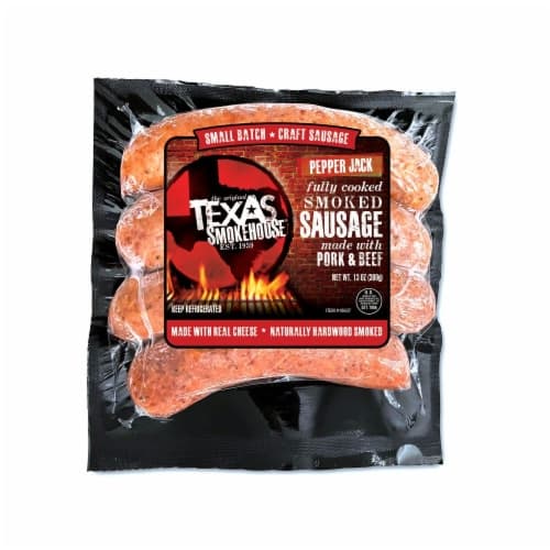 Texas Smokehouse Pepper Jack Sausage Links
