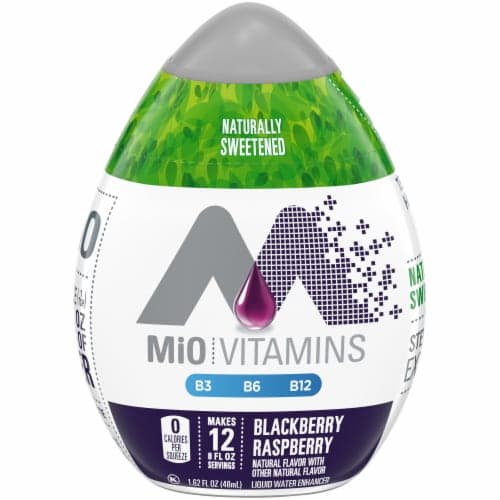Mio Blackberry Raspberry Liquid Water Enhancer , Caffeine Free, Oz