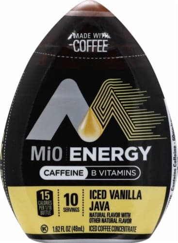 Mio Energy Iced Vanilla Java Iced Coffee Concentrate. Oz.