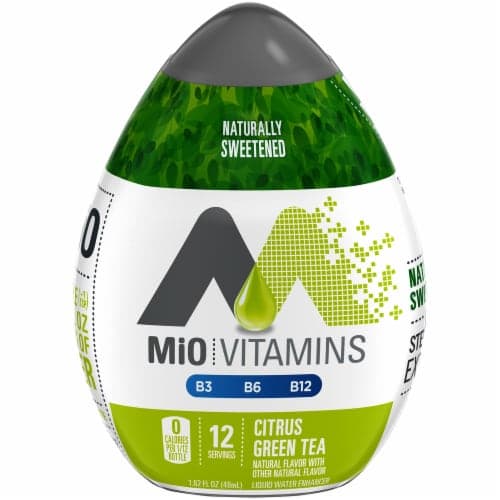 Mio Vitamins Citrus Green Tea Liquid Water Enhancer. Oz. Squeeze