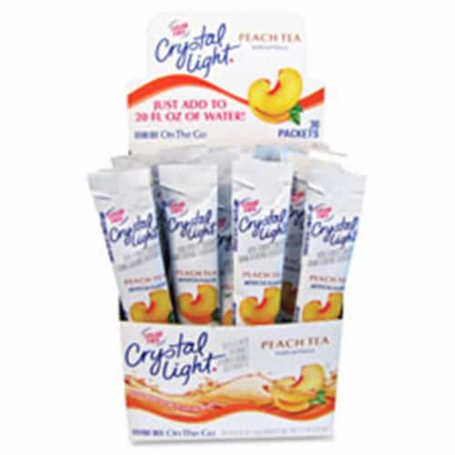 Kraft On-The-Go Mix Sticks Sugar Free . 30/Bx Peach Tea 7