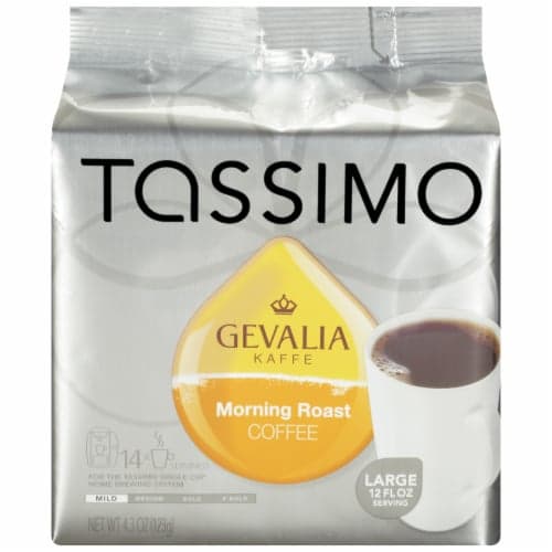Tassimo Gevalia Morning Medium Roast Coffee T Discs