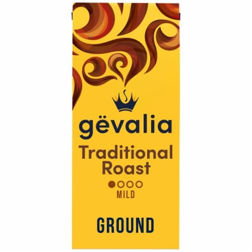 Gevalia Traditional Roast Mild Light Roast Ground Coffee Bag