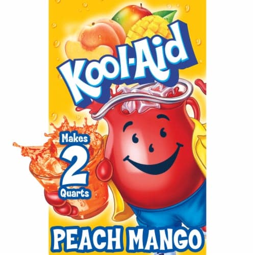 Kool-Aid Unsweetened Peach Mango Artificially Flavored Powdered Soft Drink Mix