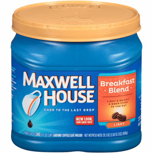 Maxwell House Breakfast Blend Ground Coffee