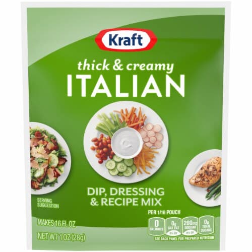 Kraft Thick & Creamy Italian Dip, Dressing & Recipe Mix