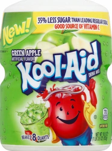 Kool-Aid Drink Mix, Green Apple