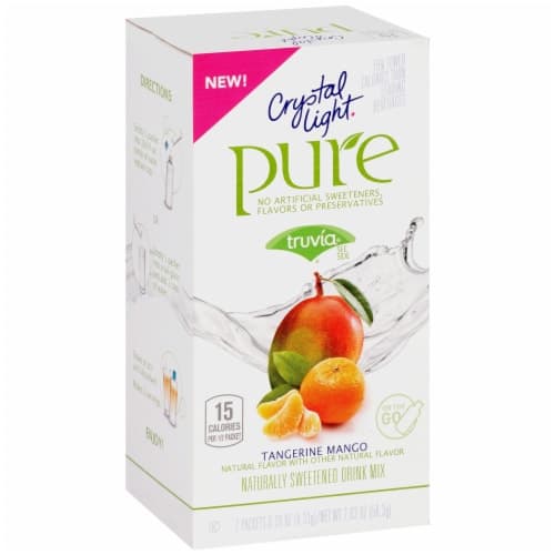 Crystal Light Pure Drink Mix, Truvia, Tangerine Mango