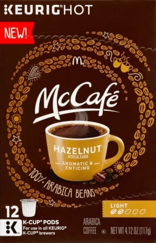 Mccafe Hazelnut Coffee K-Cup