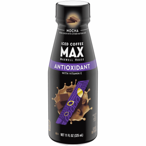 Maxwell House Max Boost Ready To Drink Mocha Iced Coffee With Antioxidants