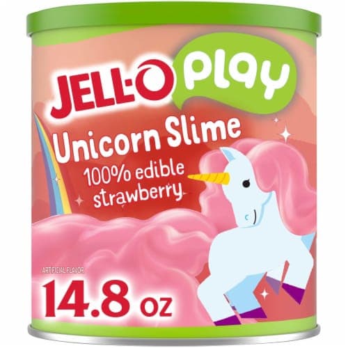 Jell-O Slime Making Kit, Unicorn Strawberry