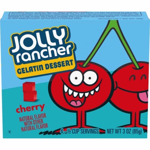 Jolly Rancher Cherry Gelatin Dessert Mix