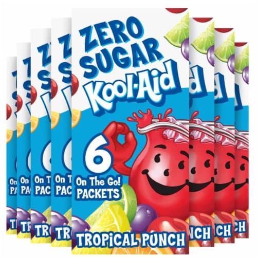 Kool-Aid Zero Sugar On The Go! Tropical Punch Drink Mix
