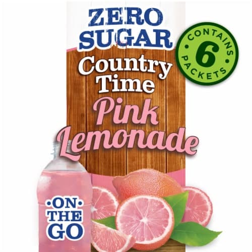 Country Time Zero Sugar Pink Lemonade Powdered Drink Mix
