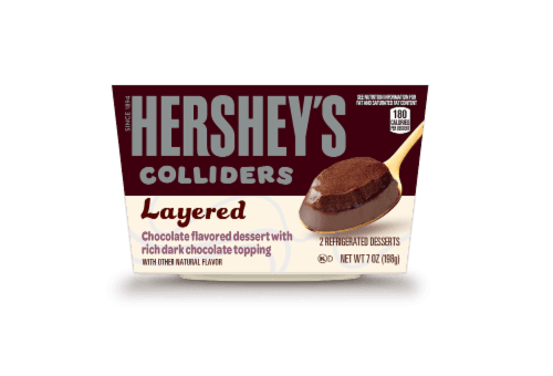 Hershey'S Colliders Layered Chocolate Flavored Dessert