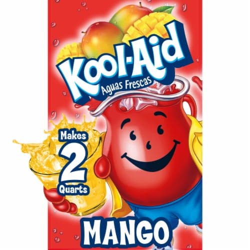 Kool Aid Unsweetened Mango Powdered Soft Drink Mix