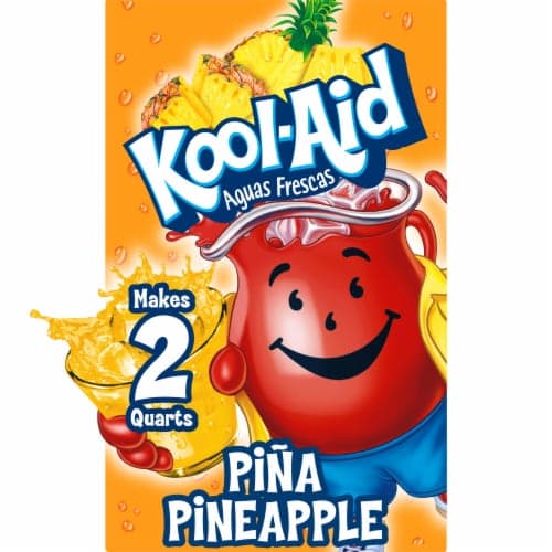 Kool Aid Unsweetened Pina-Pineapple Powdered Soft Drink Mix