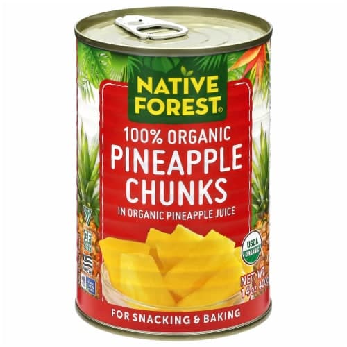 Native Forest Organic Pineapple Chunks