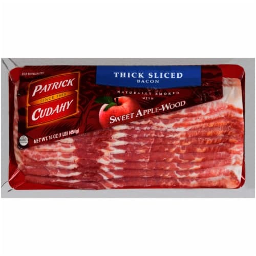 Patrick Cudahy Thick Sliced Sweet Apple-Wood Bacon