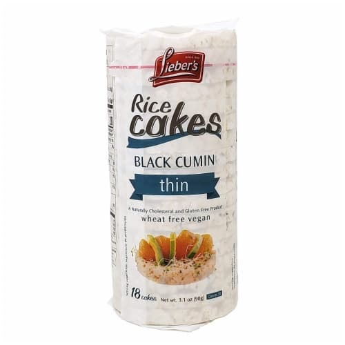 Lieber'S Thin Black Cumin Rice Cakes