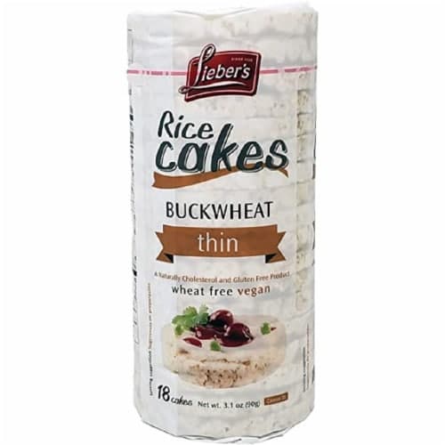 Lieber'S Thin Buckwheat Rice Cakes