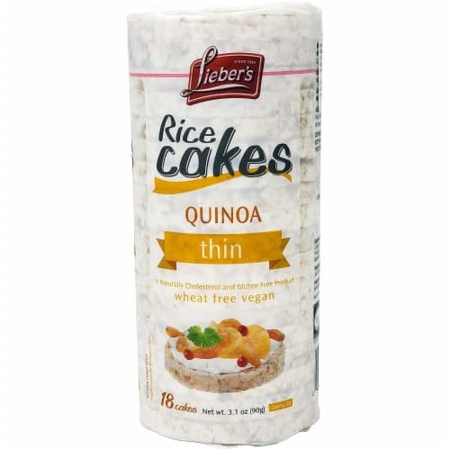 Lieber'S Thin Quinoa Rice Cakes