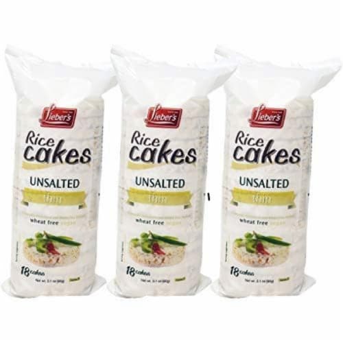 Lieber'S Thin Unsalted Rice Cakes