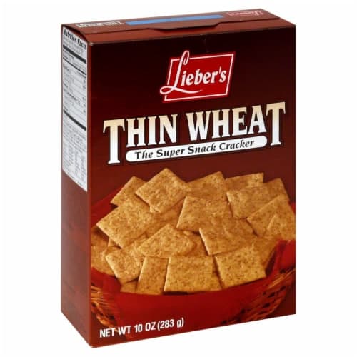 Lieber'S Thin Wheat Snack Crackers