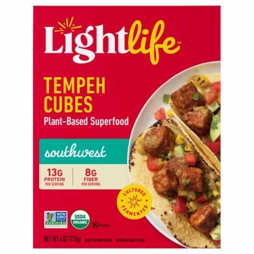 Lightlife Tempeh Cubes Southwest