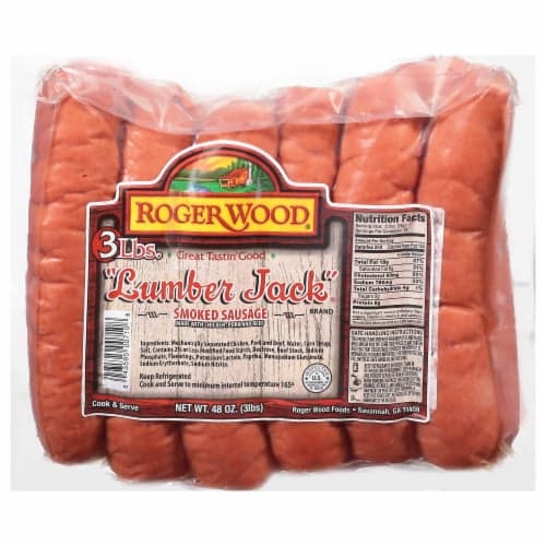 Roger Wood Smoked Sausage, Lumber Jack