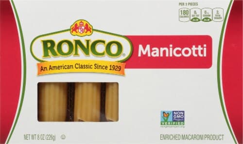 Ronco Manicotti