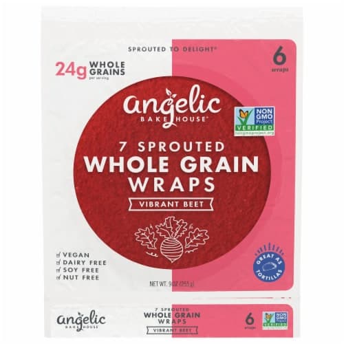 Angelic Bakehouse 7 Grain Beet Wrap